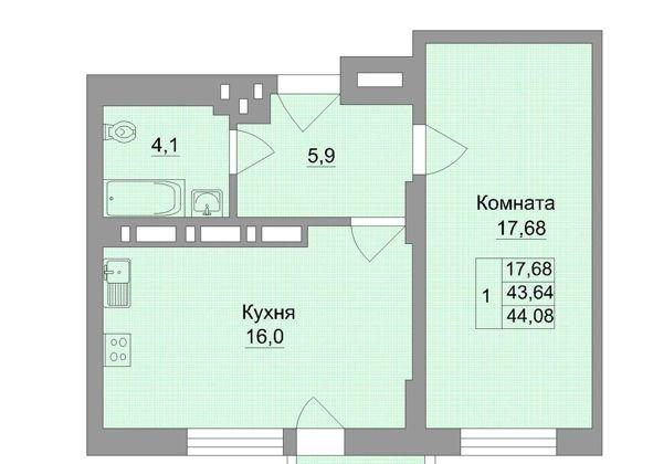Квартира на продажу в Ростове-на-Дону, Доломановский переулок, 82 фото №1