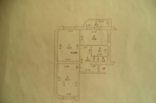 Квартира на продажу в Ростове-на-Дону, улица Миронова, 2Д фото №2